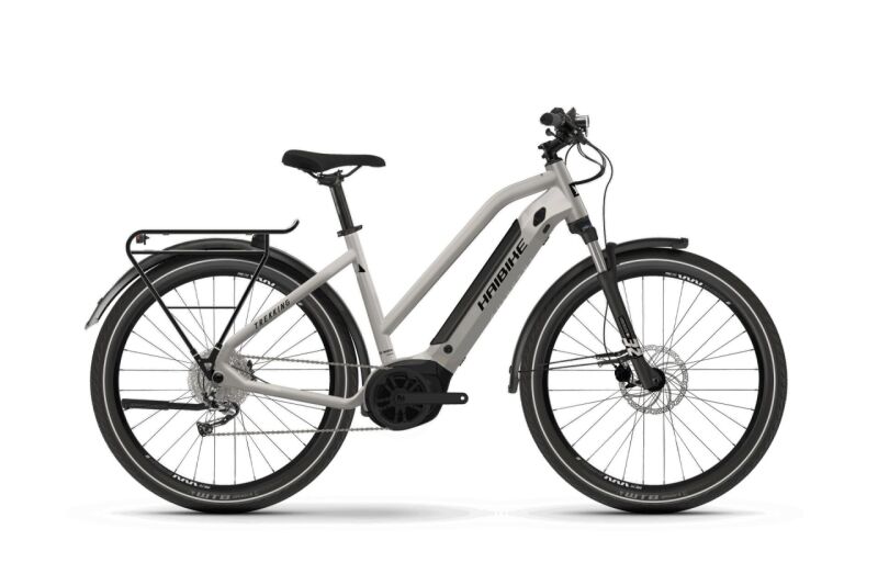 Haibike TREKKING 3 - Mid Mid warm grey/black 44 