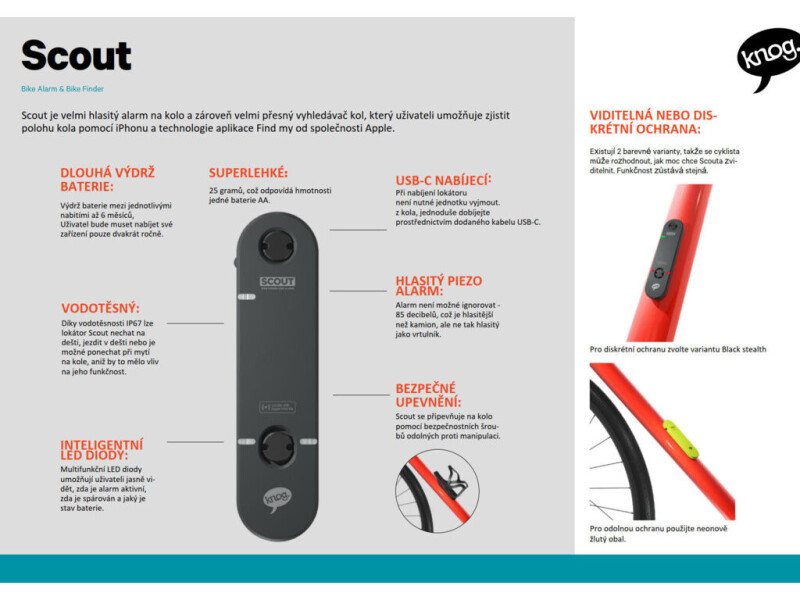 KNOG Scout Alarm & Locator