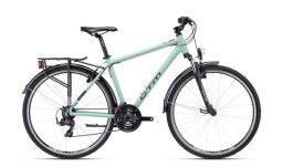 CTM TRANZ 1.0 - sivozelená L (19") - trek
