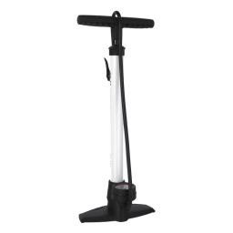 XLC Klasická nožní pumpa Delta PU-S07 11 bar, dual.hlava, bílá