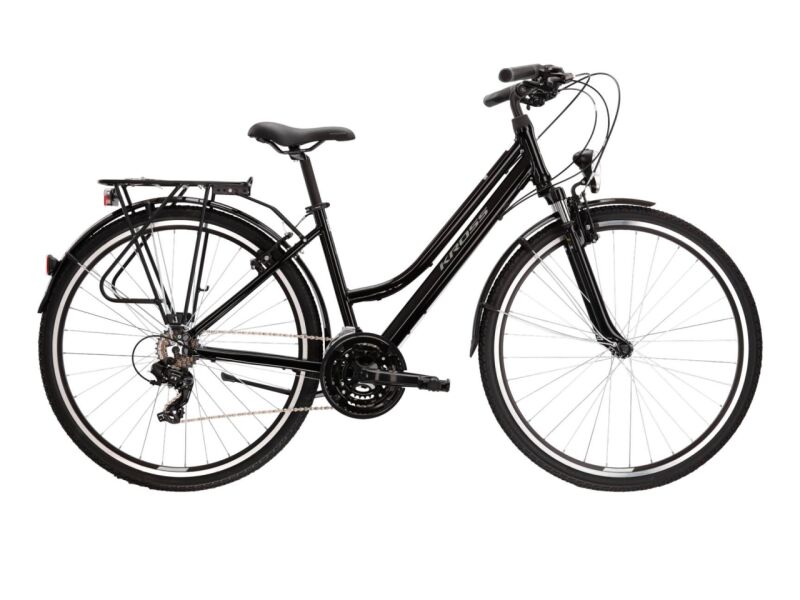 KROSS Trans 1.0 čierny