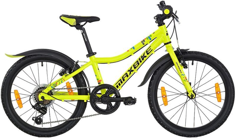 MAXBIKE JUNIOR 20 žltý