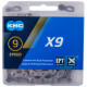 řetěz KMC X9 EPT stříbrný 114 čl. BOX