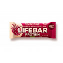 tyčinka Lifefood Lifebar Protein Bio Raw malinová
