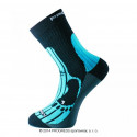 ponožky Progress MERINO turistické černo/modré