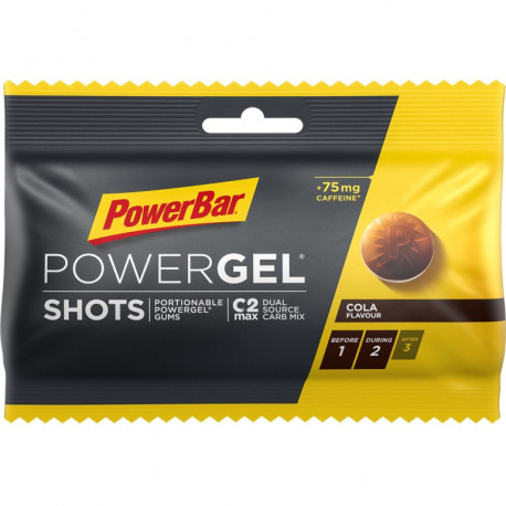 Želé PowerBar POWERGEL shots cola s kofeinem 60g