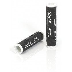Gripy XLC Dual Colour 125mm černo/bílé