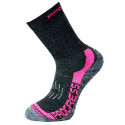 ponožky Progress X-TREME tm. šedá / růžová